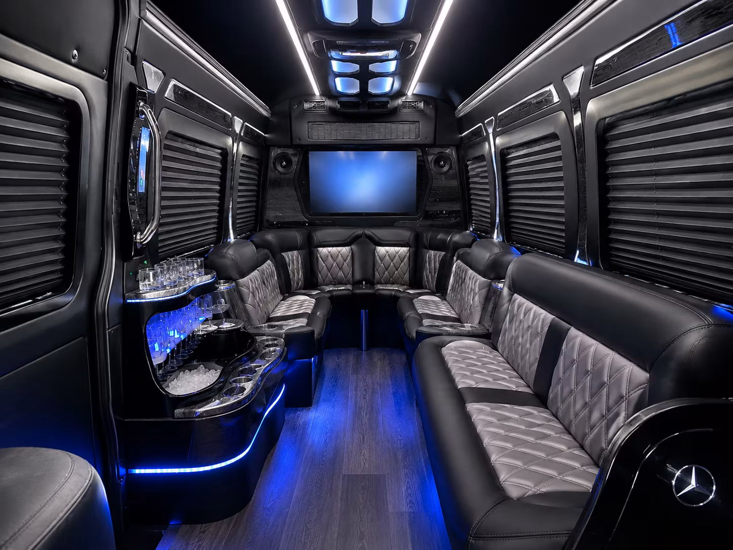 bus rental options for wilmington trips