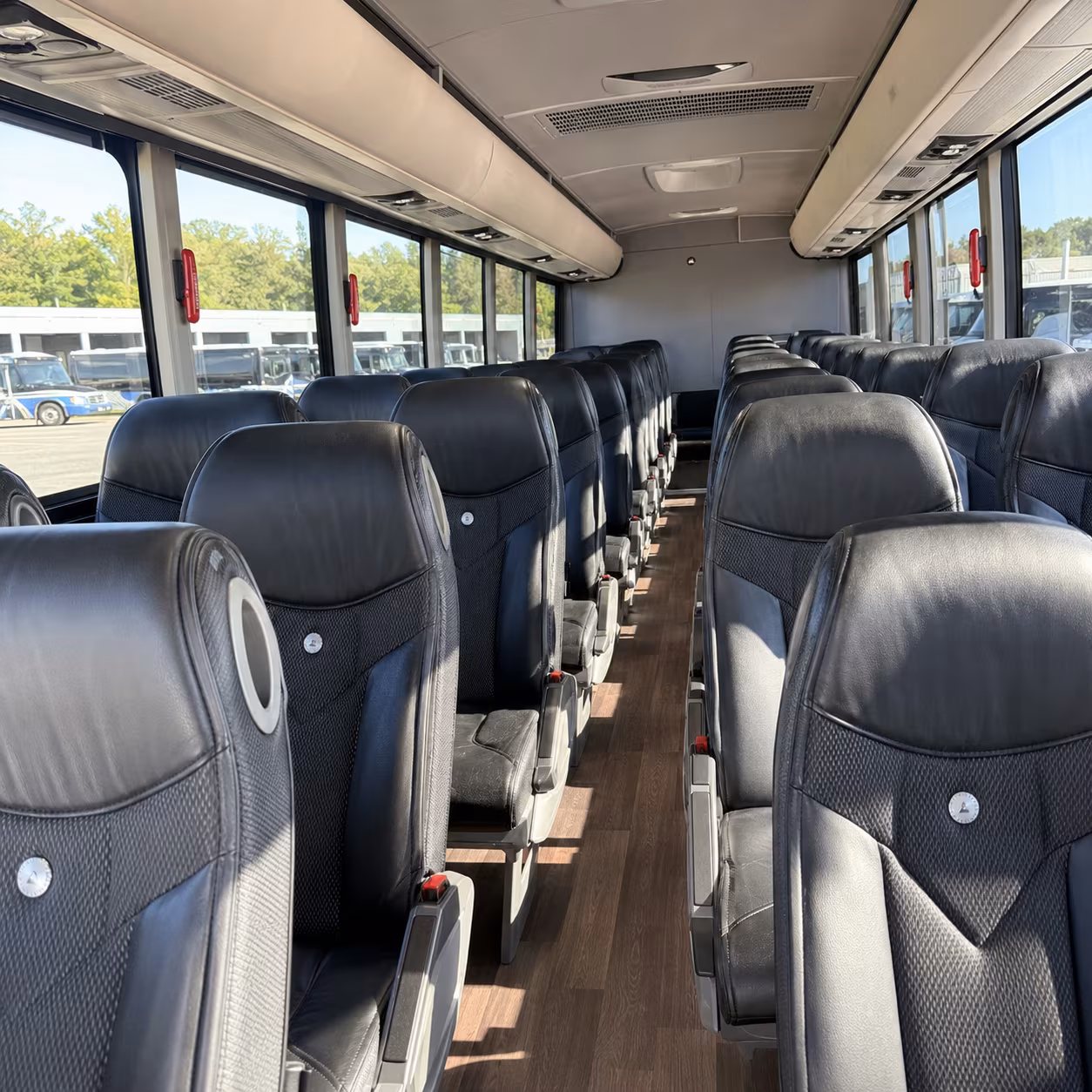 charter buses for multi day cape fear wedding weekends