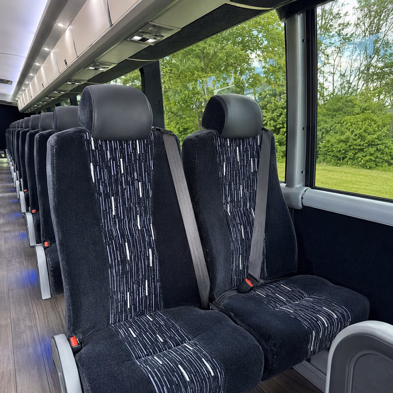 how the type of bus you choose changes the price in wilmington north carolina