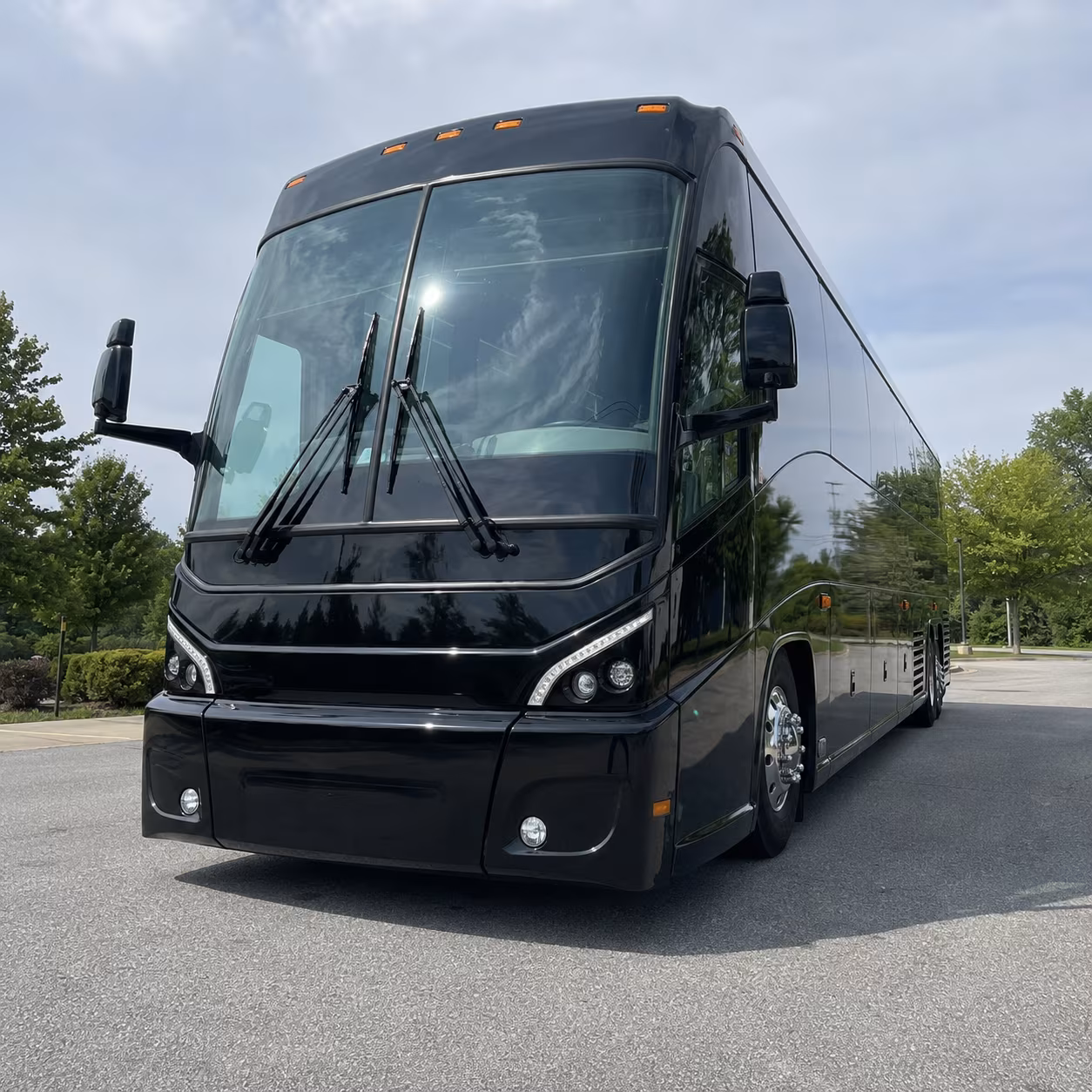 long distance bus rentals from wilmington to raleigh and the research triangle