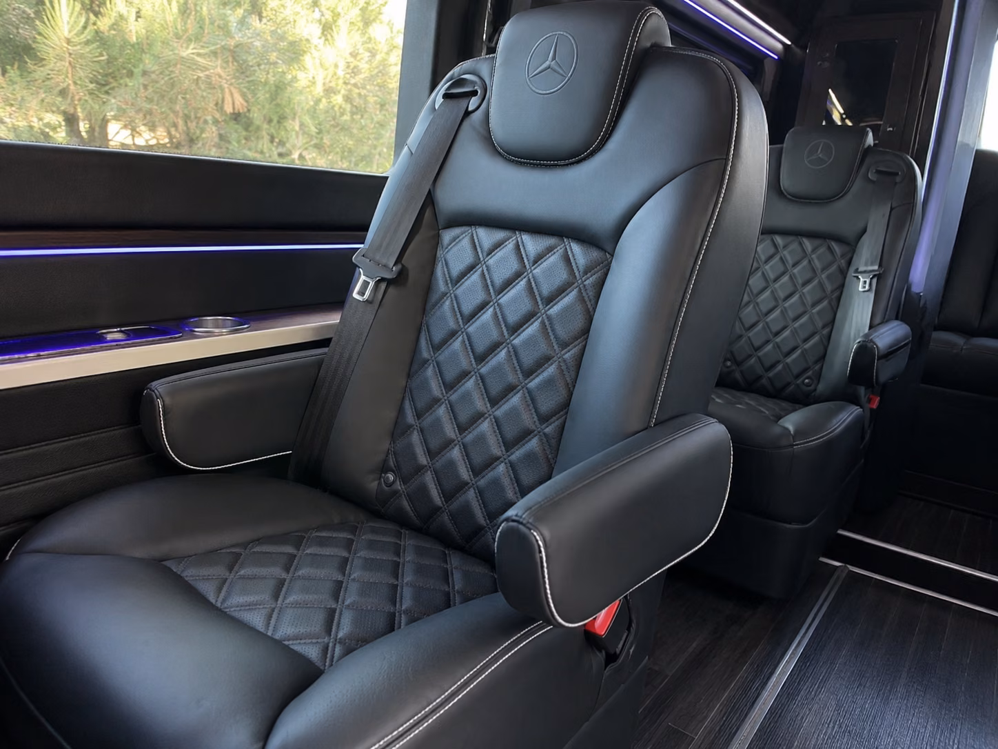 sprinter van with driver interior