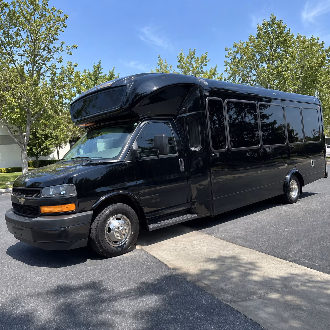 wilmington 15 passenger party bus
