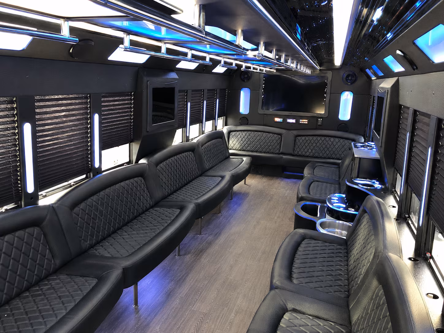 wilmington night out party bus rental